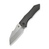 WE Knife High-Fin XL Diamond Patterned Polished Grey Titanium (WE24010-6)