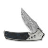 WE Knife Skynix Titanium Grey Carbon Fiber Inlay Damasteel (WE24087-DS1)
half