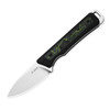 Kizer Whiskey Jack Norplex UltreX Vortex Micarta Green (1108A3)
side