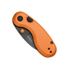 Kizer Microbe Aluminum Orange (V2742A3) closed