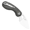 Kizer Microbe Norplex UltreX Micarta Black (V2742A2)
open clipside