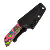 Kansept Fenrir Blackwash D2 80s Camo Carbon Fiber (G3034A6)
in sheath