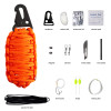 Black Tusk Survival Kit 12 in 1 Orange (SRVKT12-OR)