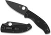 Spyderco Tenacious Black FRN Black Blade