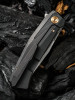 WE Gava Black Titanium - closed, pocket clip