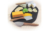 Swissmar Acacia Handle Cheese Set 3PC - lifestyle