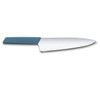 Victorinox Swiss Modern Chef Knife 8" Cornflower-Blue - reverse