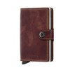 Secrid Miniwallet Vintage Brown (MV-Brown) - front