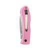 KA-BAR Dozier Folding Hunter Pink (4062PK) closed clipside