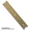 Knafs Titanium Ruler + Knife Angle Finder Gold (KNAFS-00023) colour