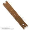 Knafs Titanium Ruler + Knife Angle Finder Bronze (KNAFS-00019) colour