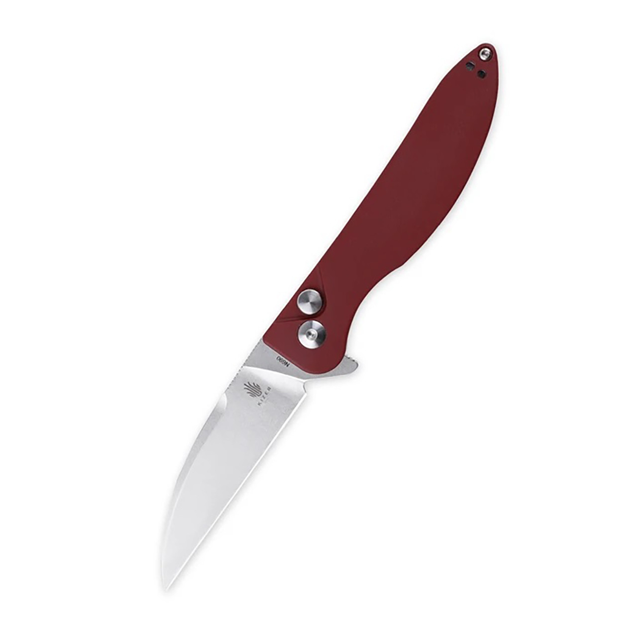 Kizer Swaggs Swayback Red Micarta V3566N4 House of Knives Canada