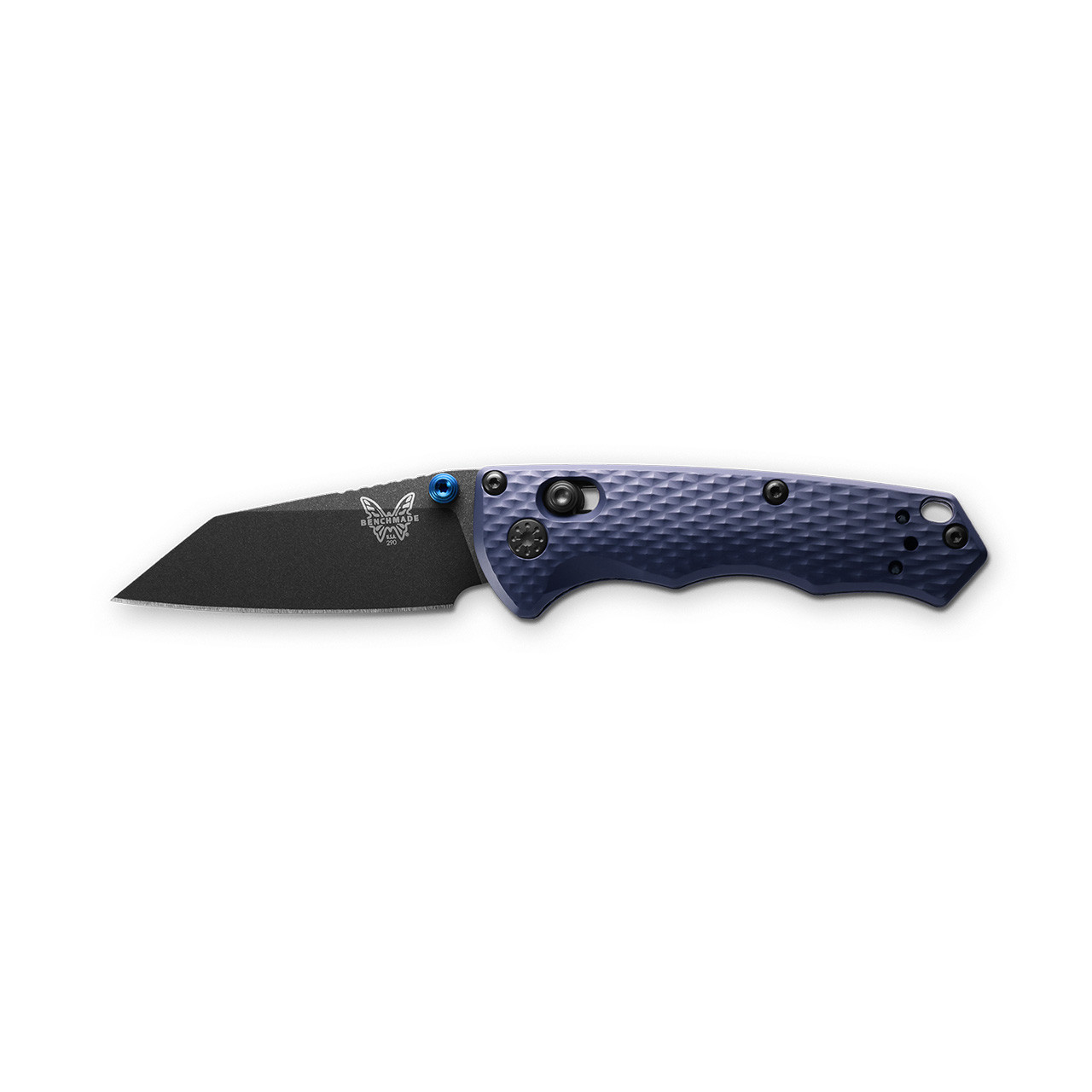 Benchmade Full Immunity Crater Blue Aluminum - 290BK | House of