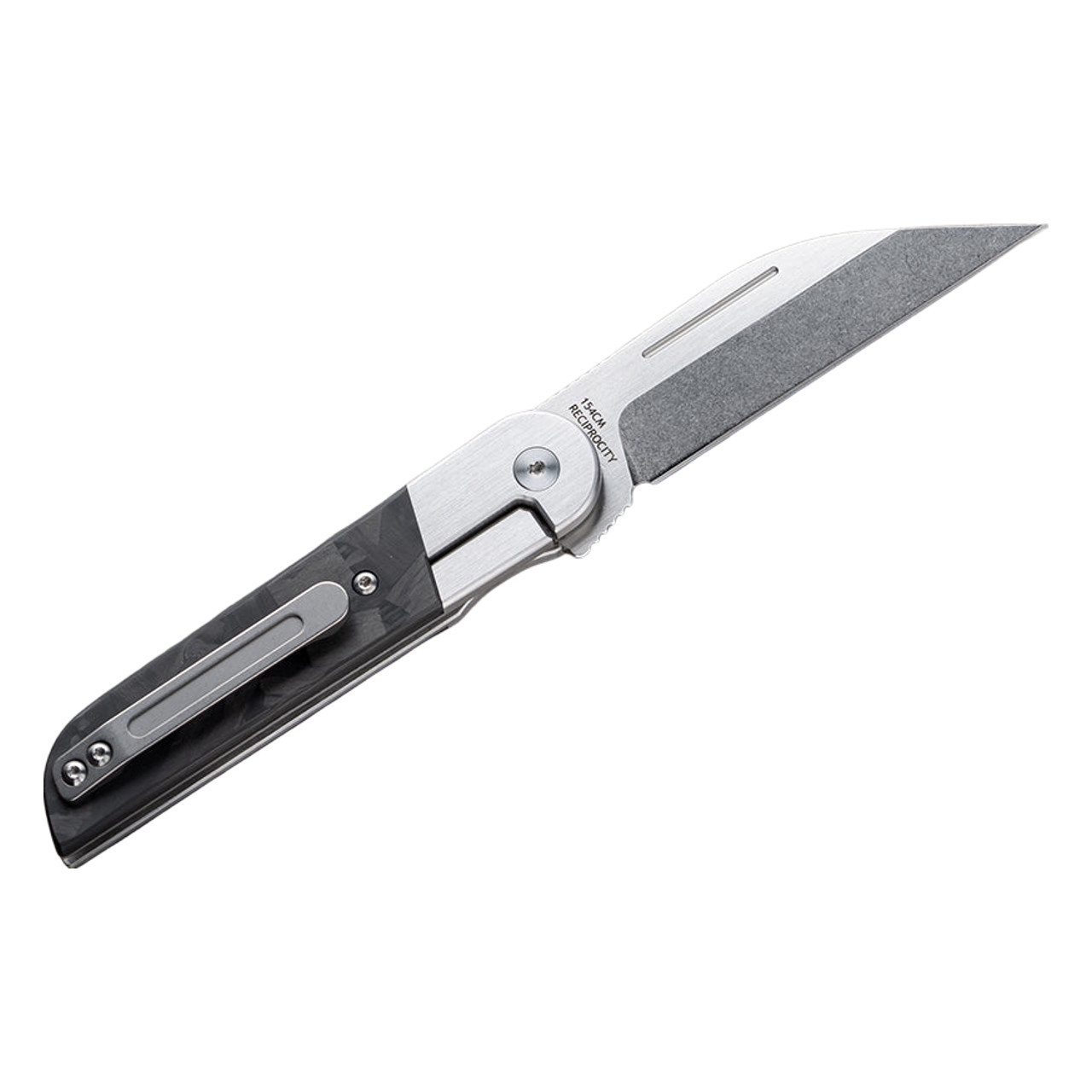 Finch Knife Co Reciprocity Shredded Carbon Fiber RP110 House of