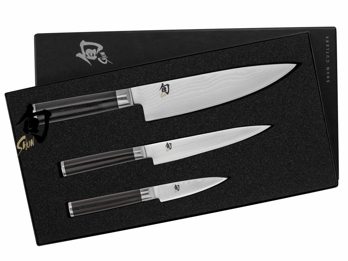 Shun Classic Knife Starter Set - DMS300| House of Knives Canada