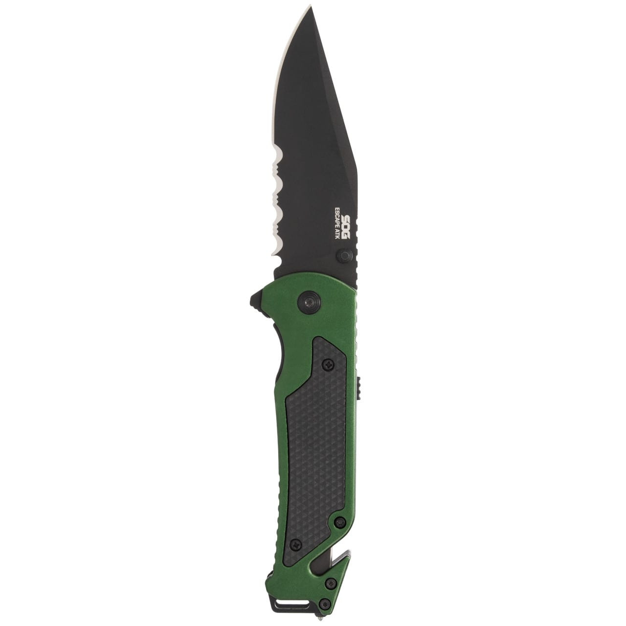 SOG Escape ATK 2.0 Alum Black/Green (SOG-11-52-01-43)