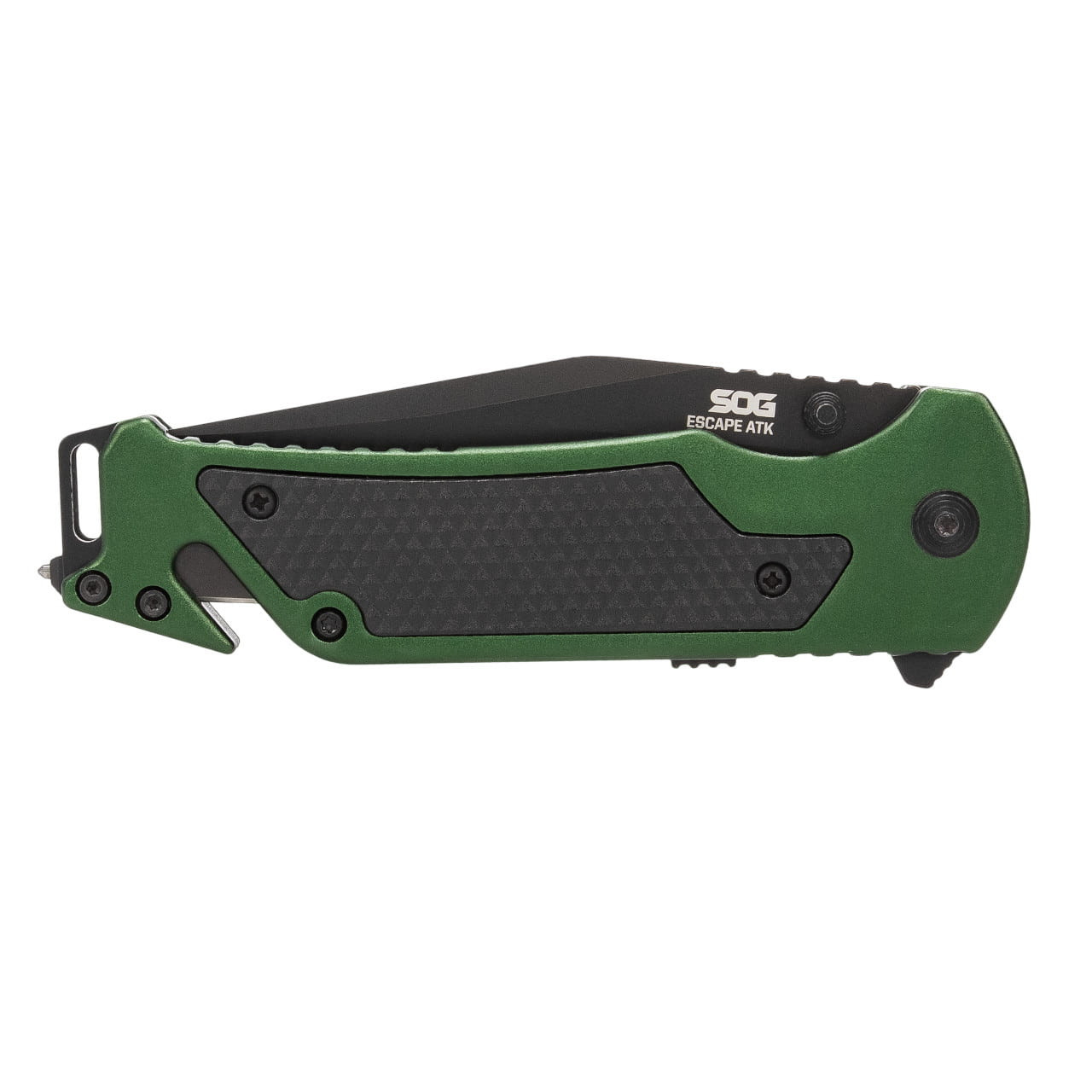 SOG Escape ATK 2.0 Alum Black/Green (SOG-11-52-01-43)