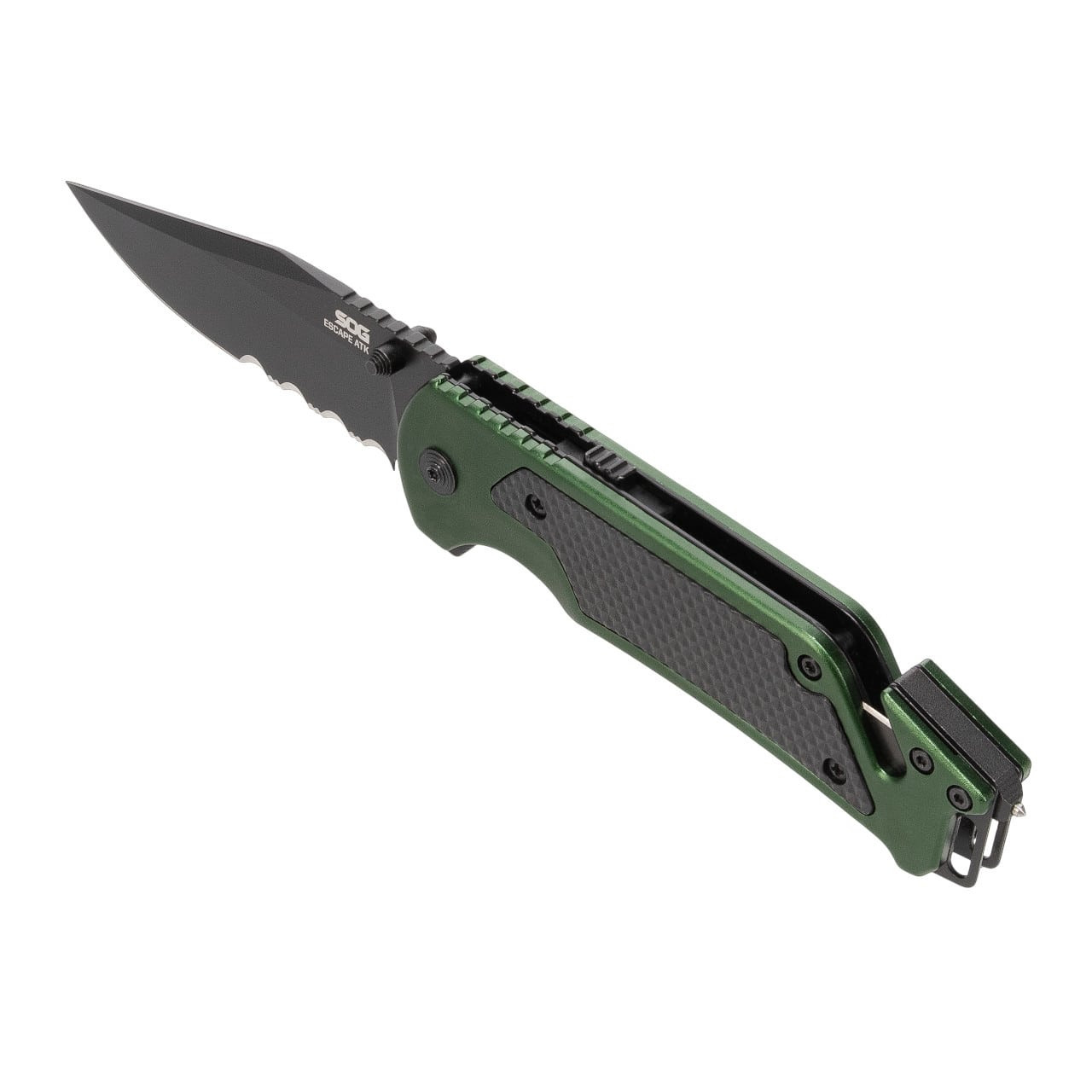 SOG Escape ATK 2.0 Alum Black/Green (SOG-11-52-01-43)