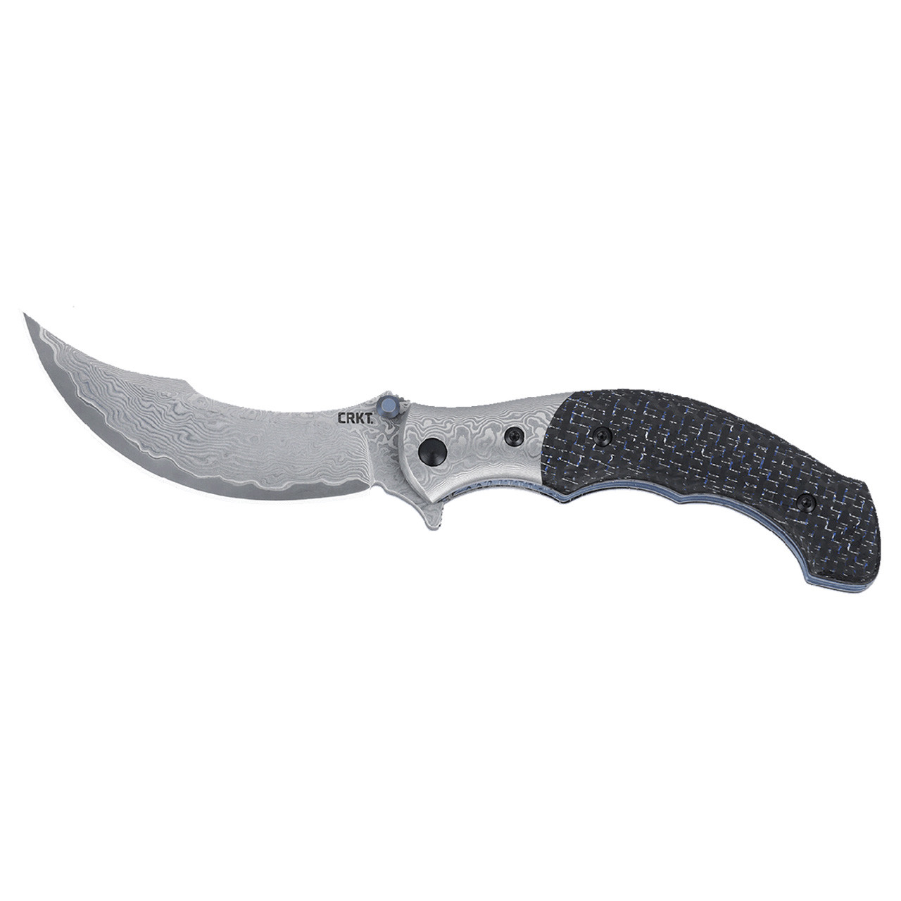 CRKT Ritual Compact Damascus - 7466 (Premium) | House of Knives Canada