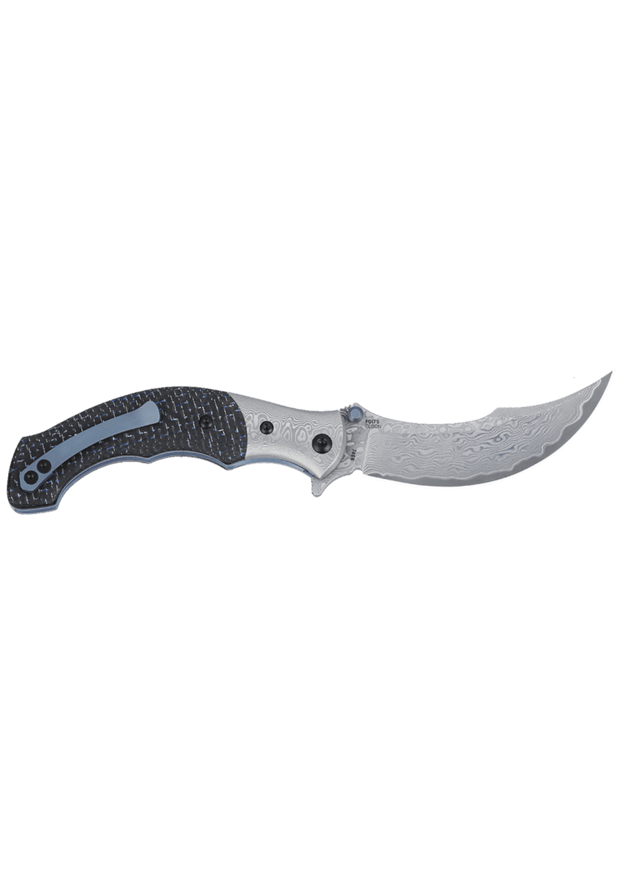 CRKT Ritual Compact Damascus - 7466 (Premium) | House of Knives Canada