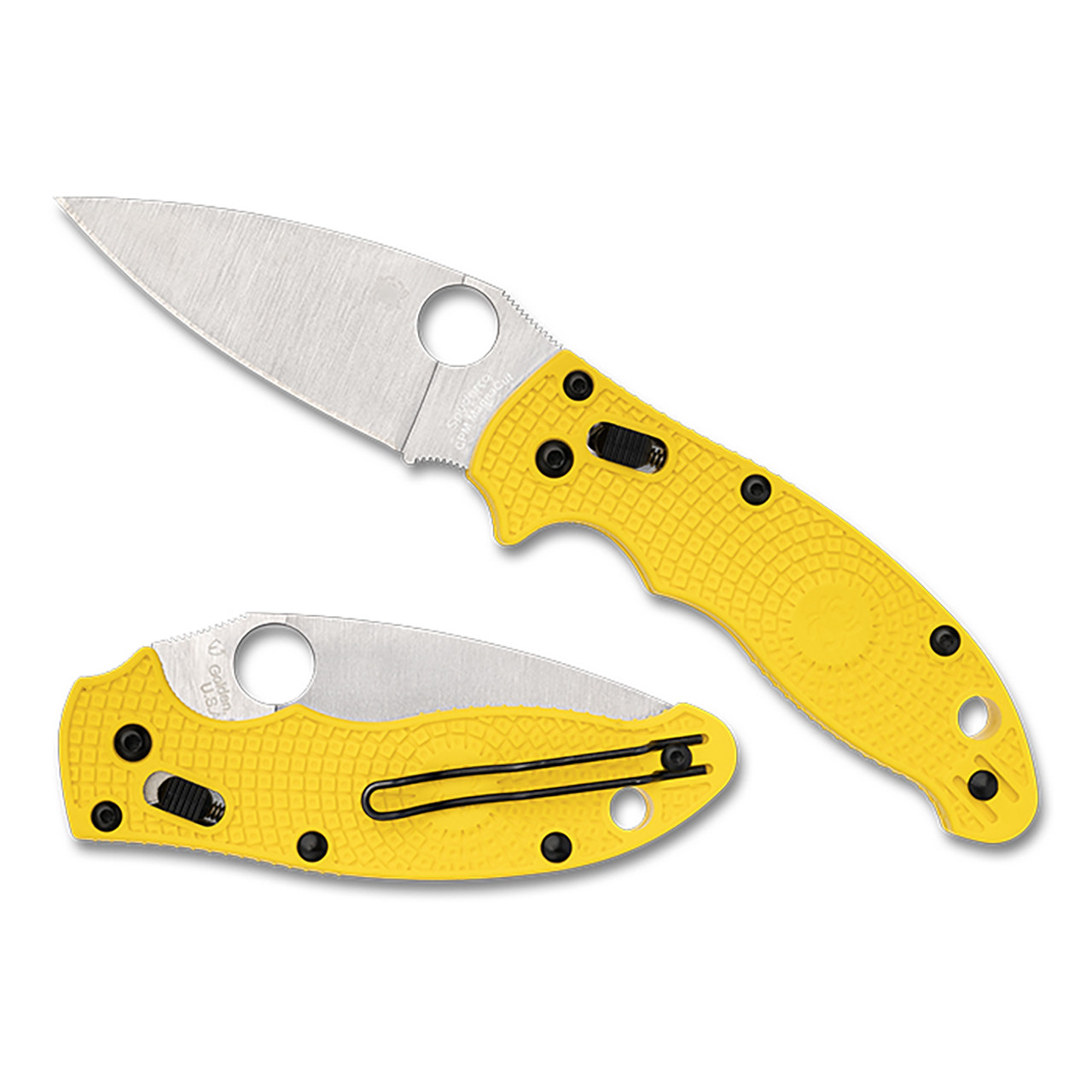 サラー　MINIX Spyderco Manix 2 Lightweight Salt CPM MagnaCut - C101PYL2 | House