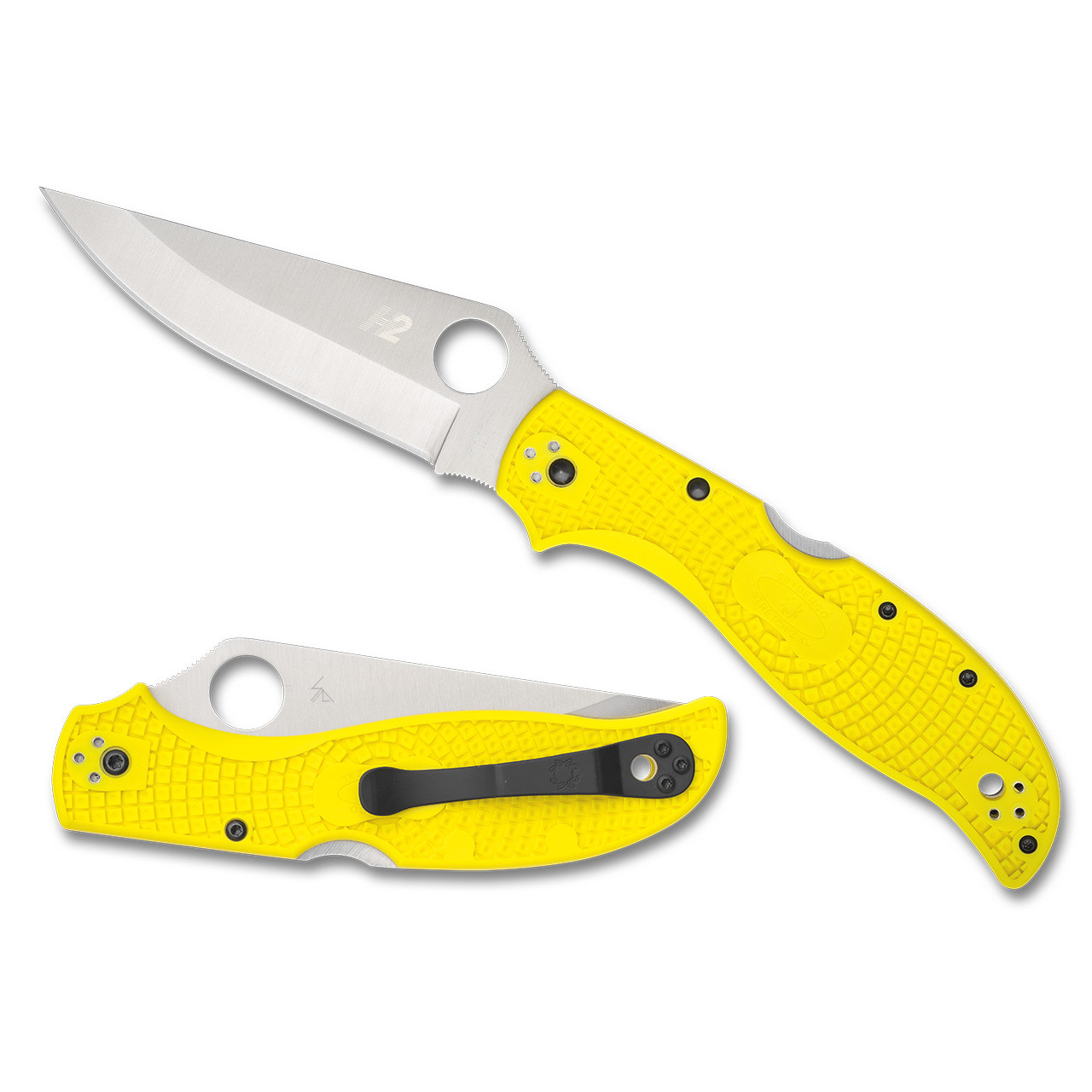 Spyderco Stretch 2 XL Lightweight Salt PlainEdge - C258PYL | House