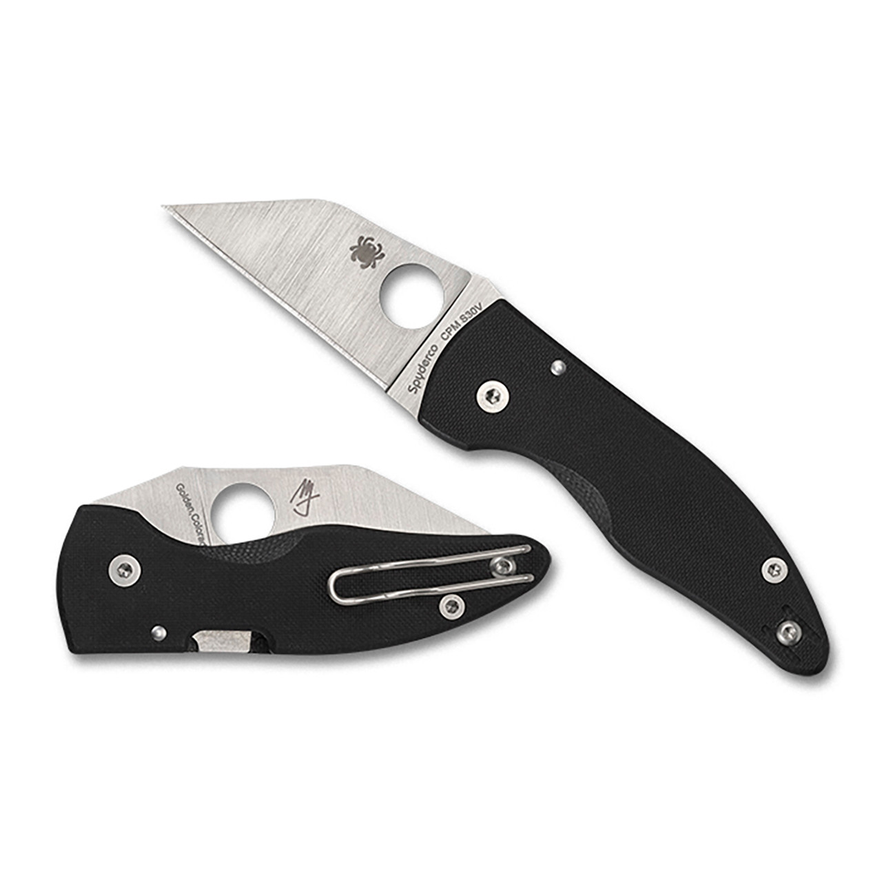 Spyderco Microjimbo G10 Black - C264GP | House of Knives Canada