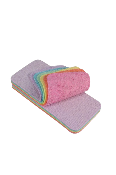 Kussi Peel’n Clean Dry Rainbow Sponge (KUSS-RB-SP-1)