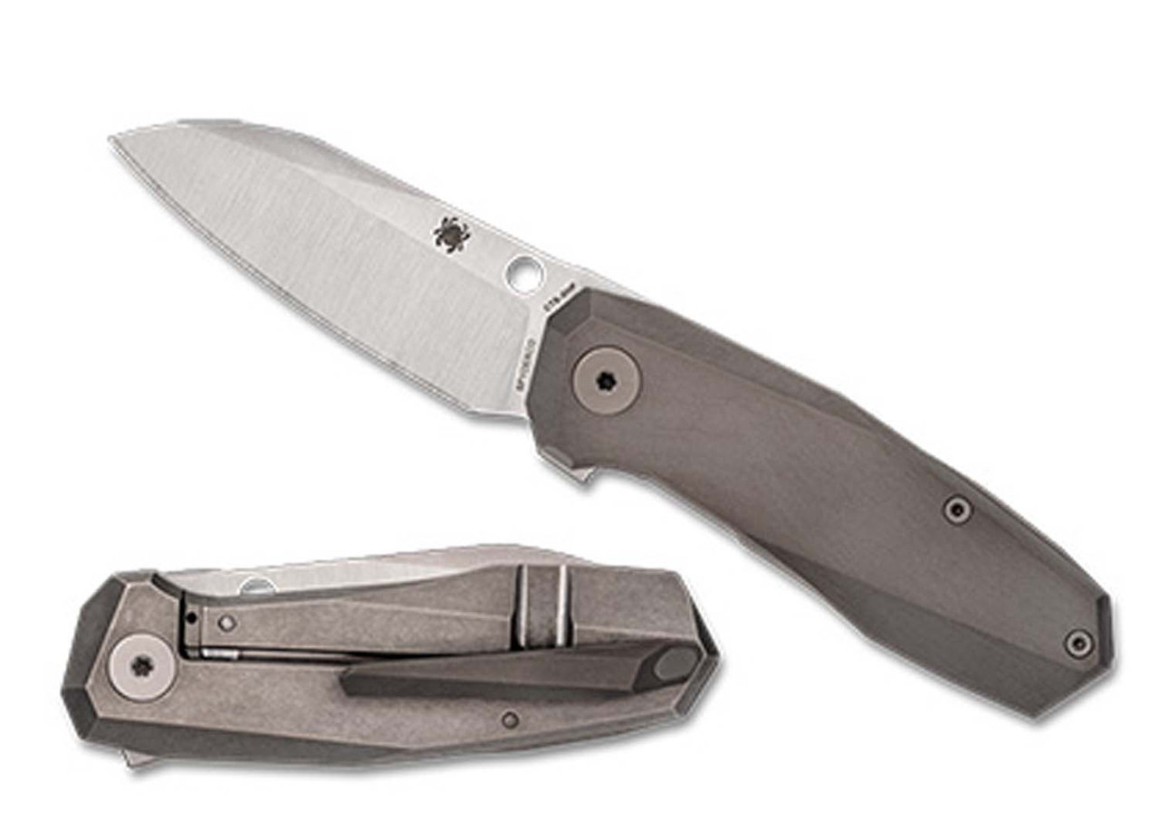 Spyderco Techno 3 Titanium CTS-XHP (C158TIP3)