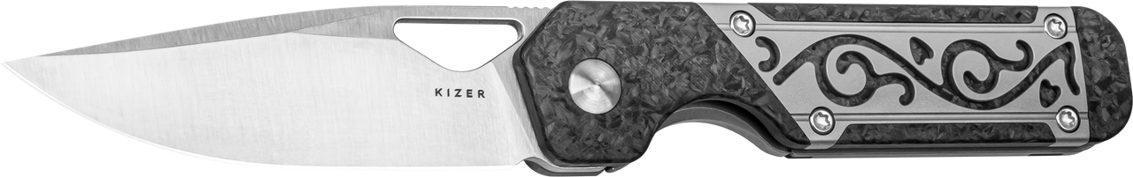 Kizer Mini Militaw Ti/CF (Ki3634SA4)
