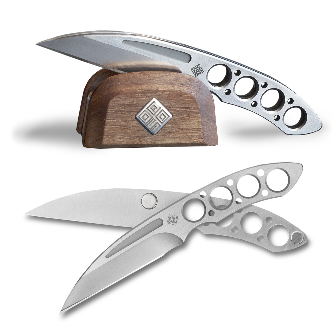 Ocaso Duo Desk Knife Wharncliffe with Stand (80DKW)