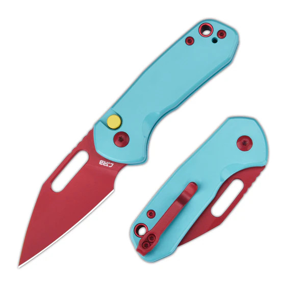 CJRB Mini Pyrite Alum Red/Blue (J1933-WEB)