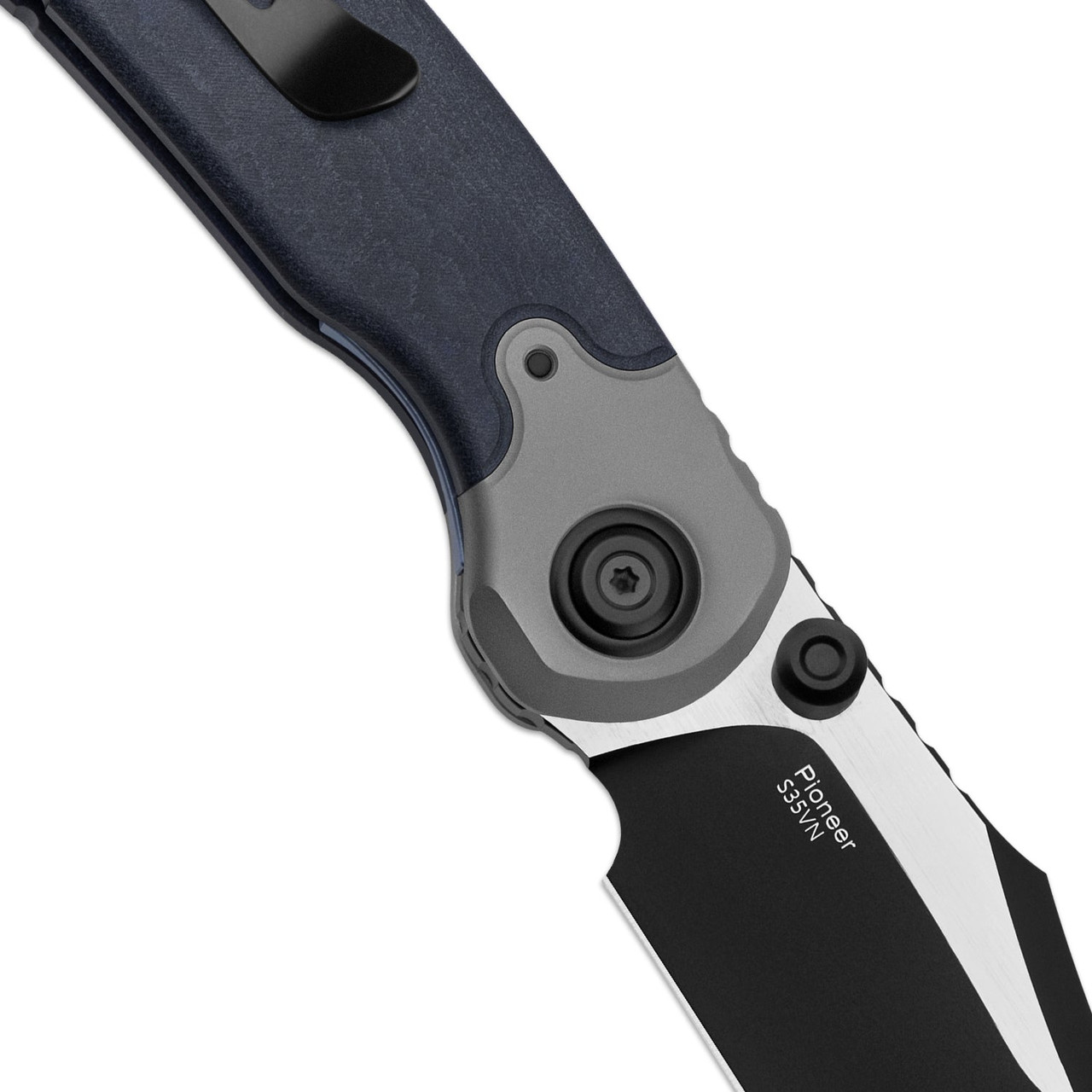 【KO】 Kizer Pioneer Blue Canyon/Titanium with Holes (ZX-FK03A2)