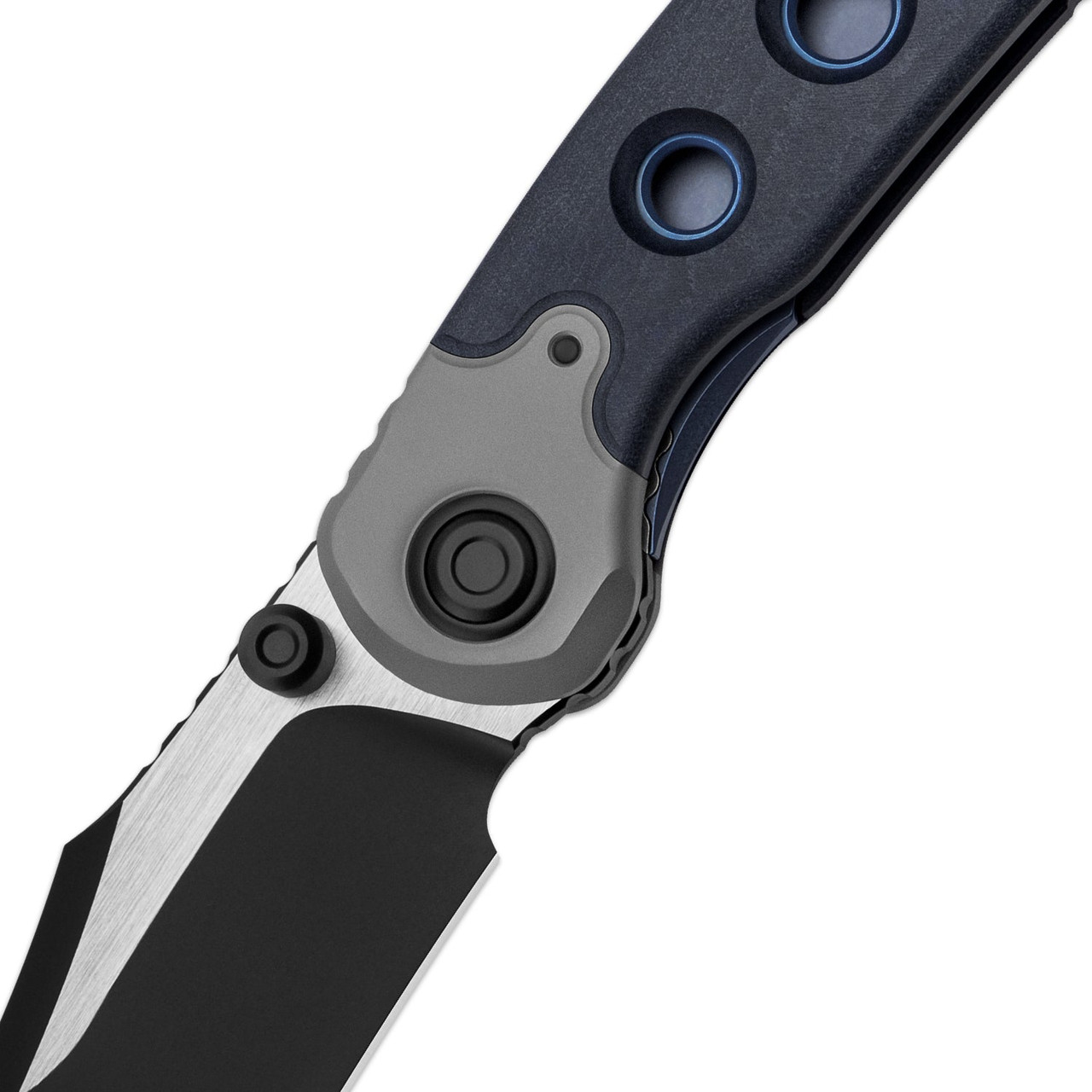 Kizer Pioneer Blue Canyon/Titanium with Holes (ZX-FK03A2)