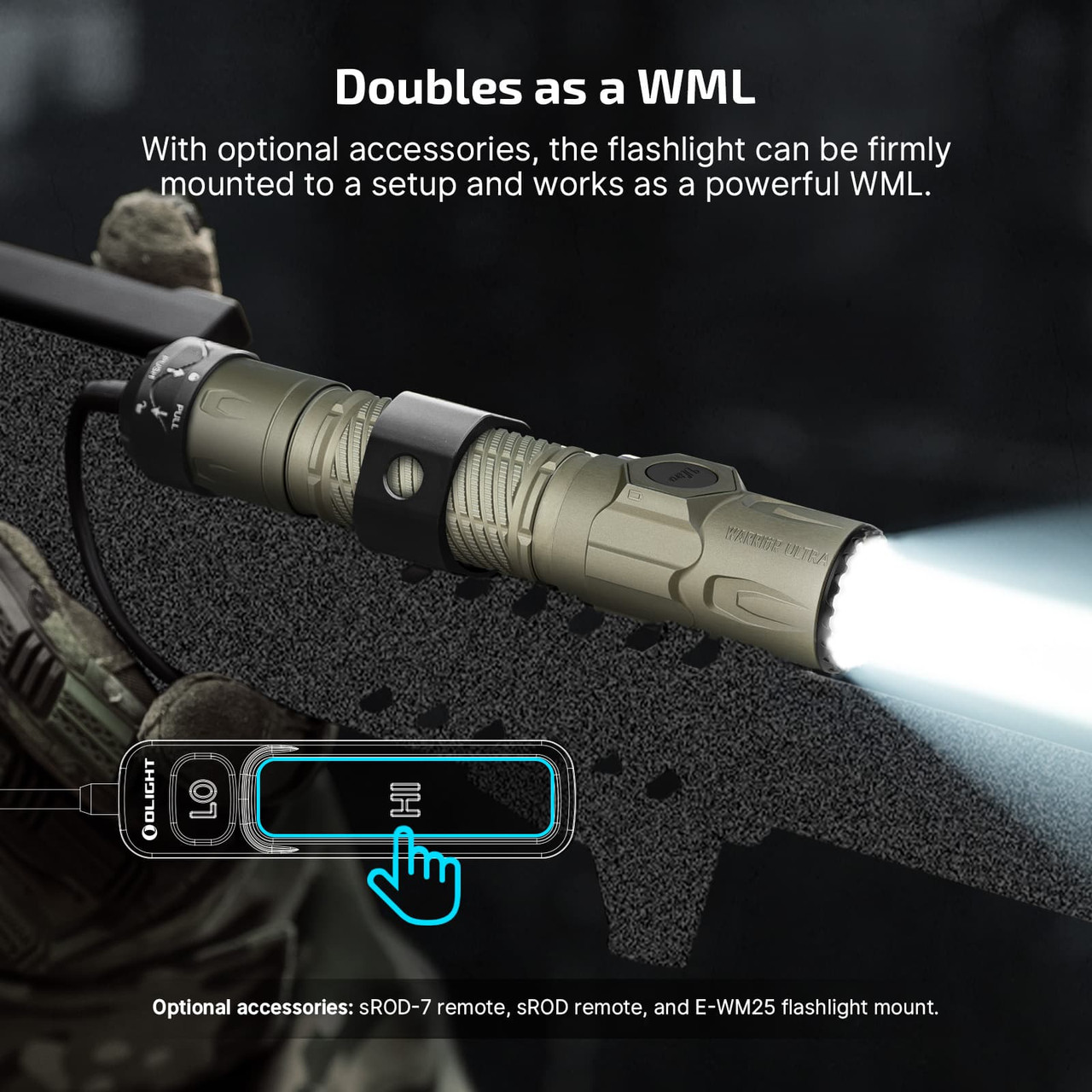 Olight Warrior Ultra Olive Green (O-WARRIORULTRA-OG-CA)