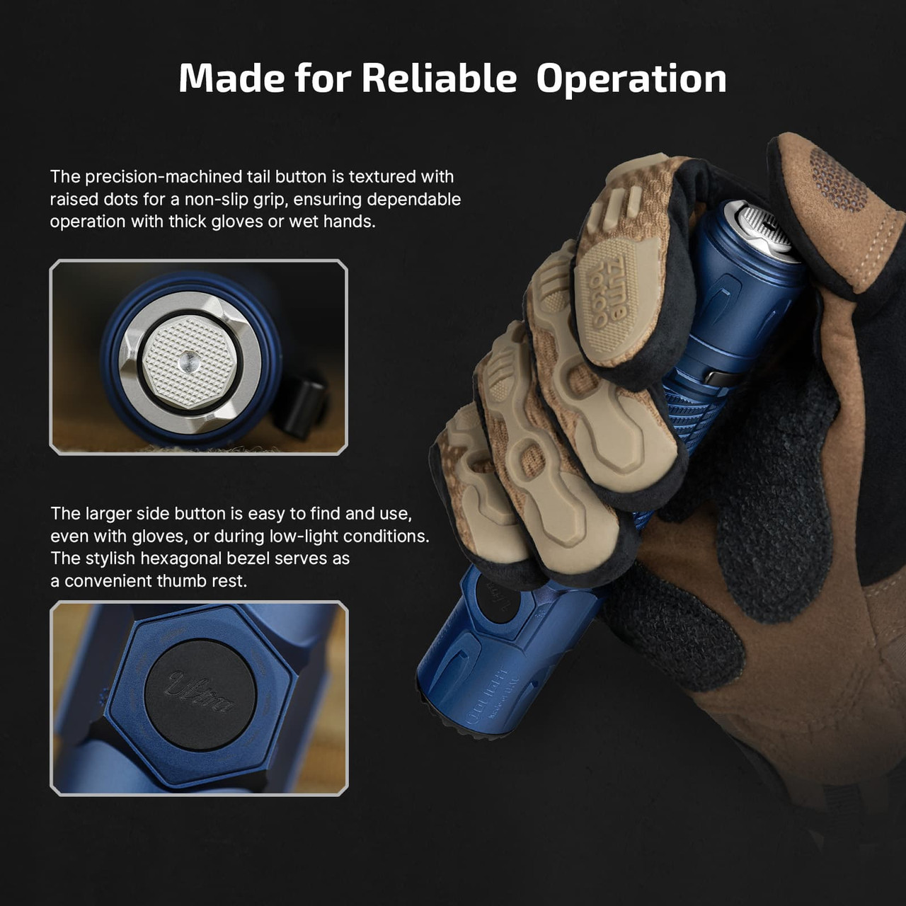 Olight Warrior Ultra Navy Blue (O-WARRIORULTRA-NBL-CA)