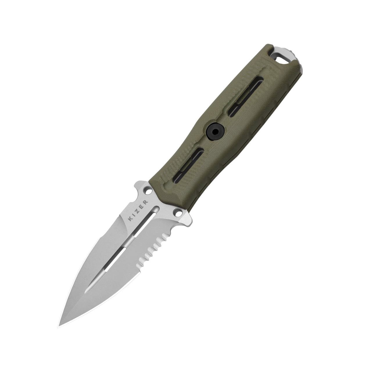 Kizer Norcross G10 Olive Green (ZX-FB01A4)