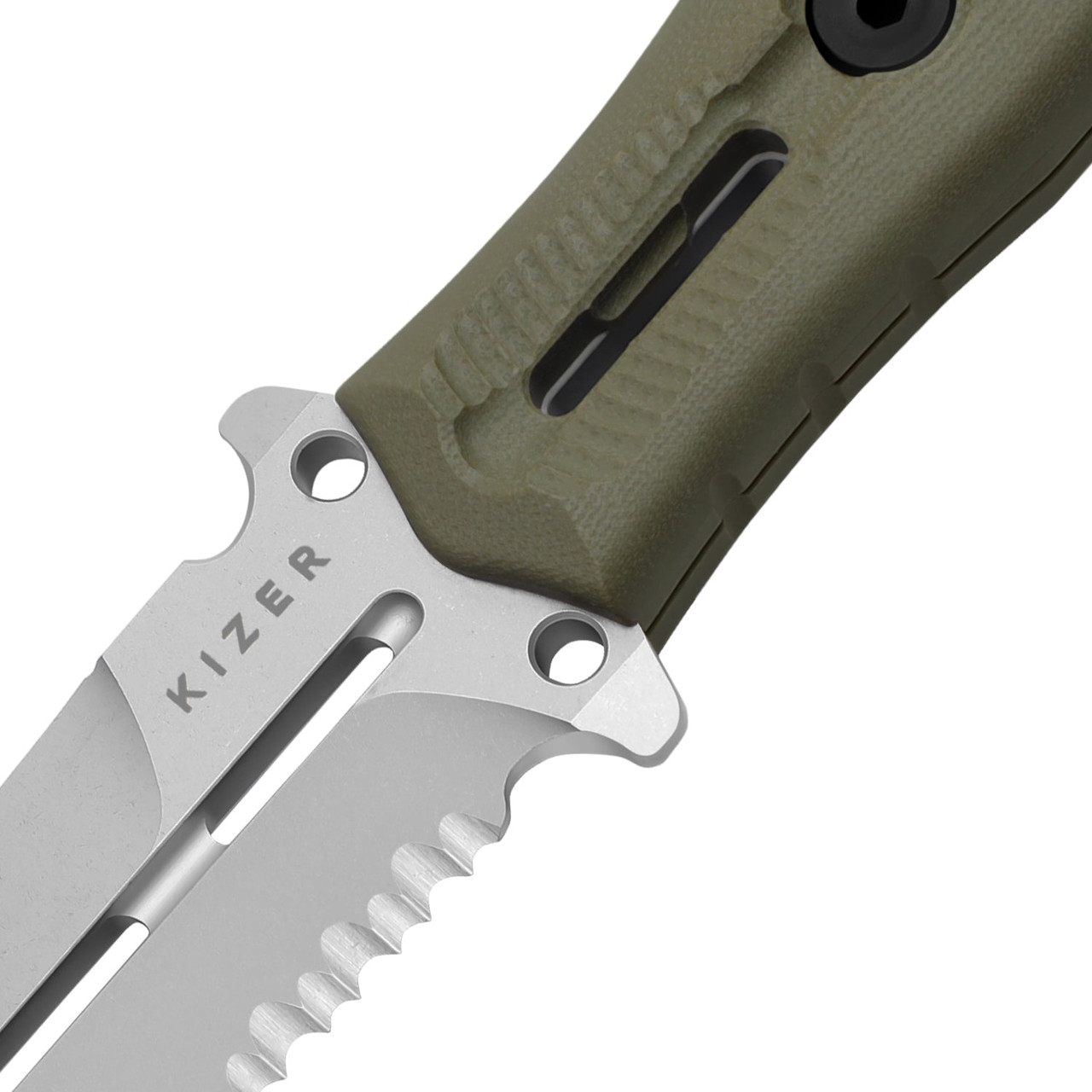 Kizer Norcross G10 Olive Green (ZX-FB01A4)