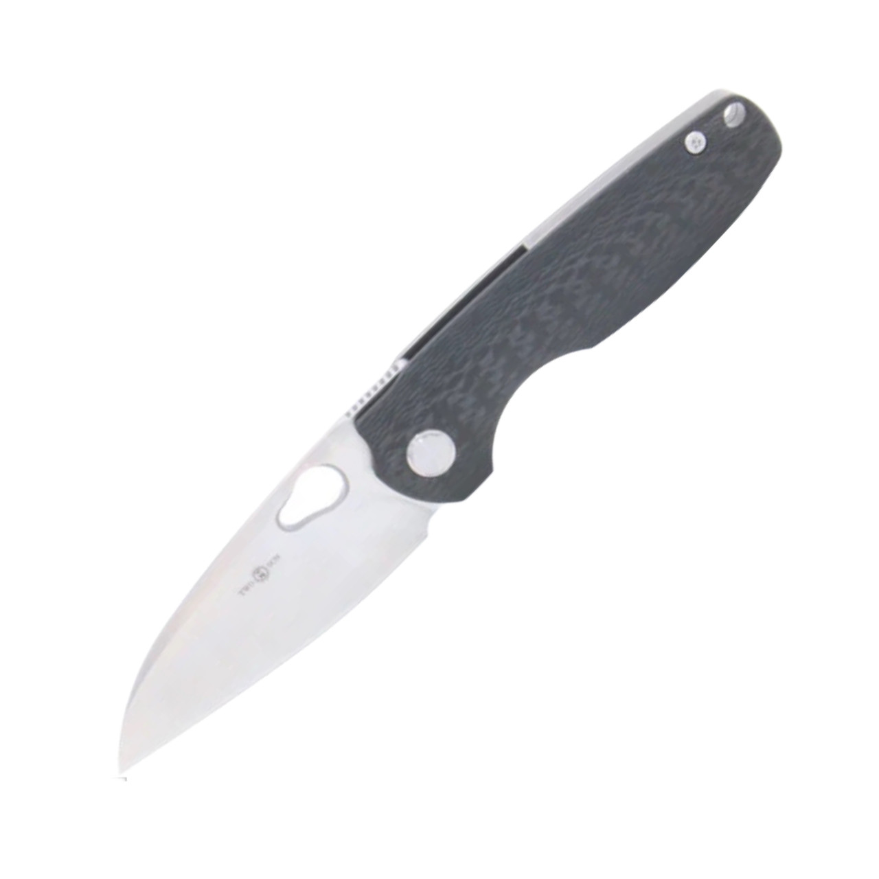 TwoSun TS129 Titanium/Carbon Fiber Grey (TS129-M390-StoneWash)