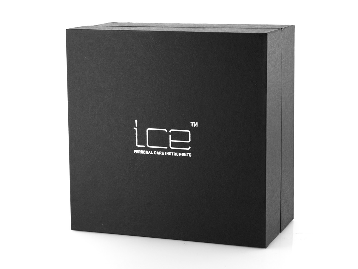Ice Safety Razor Set 3-Piece With Silvertip Brush - Black - Iset-Sb ...