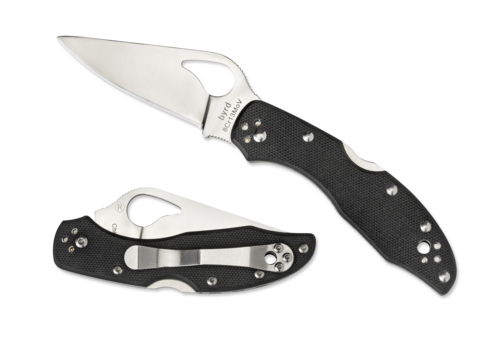 Spyderco Byrd Meadowlark 2 Black G10 BY04GP2 House of Knives Canada
