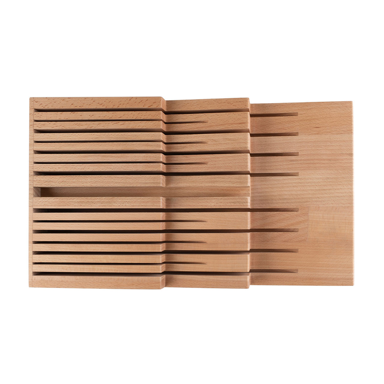 Shun InDrawer Bamboo Knife Tray 15 Slot DM0856 House of Knives Canada