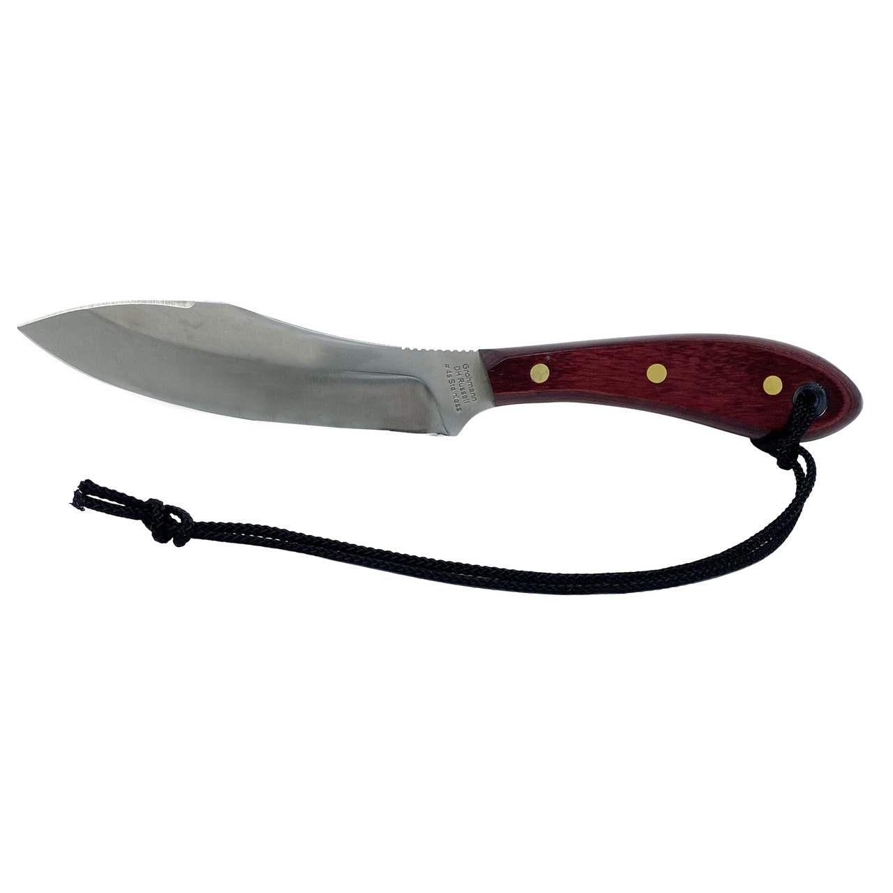 Grohmann 4 Survival Knife Xtra Resinwood Stainless X4S House of