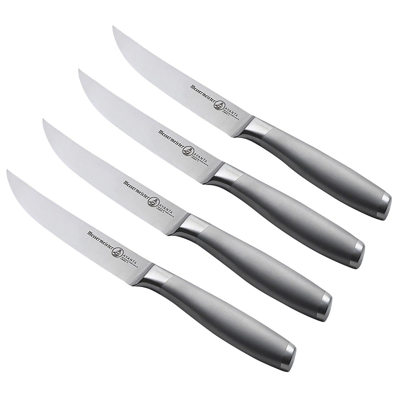 Messermeister Avanta Stainless Steel Steak Knife Set 4Pc L96845/4S
