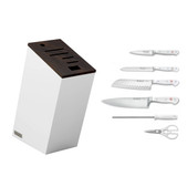 Ship Shape Knife Block White - 10 slots - GKB-52/CW