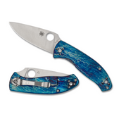 Spyderco Reveal 16 Tenacious Blue Titanium (C122TIBLD2P)