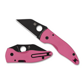 Spyderco Reveal 17 MicroJimbo Pink G10 Black Blade (C264GPNBKP) 