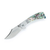 Finch Knife Co Snub Nose Abalone (SN600)
