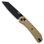 Knafs Lander 2 Reverse Tanto Aluminum Gold (KNAFS-00678) open