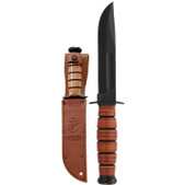 KA-BAR USMC Short Fighting Utility (1250) with sheath